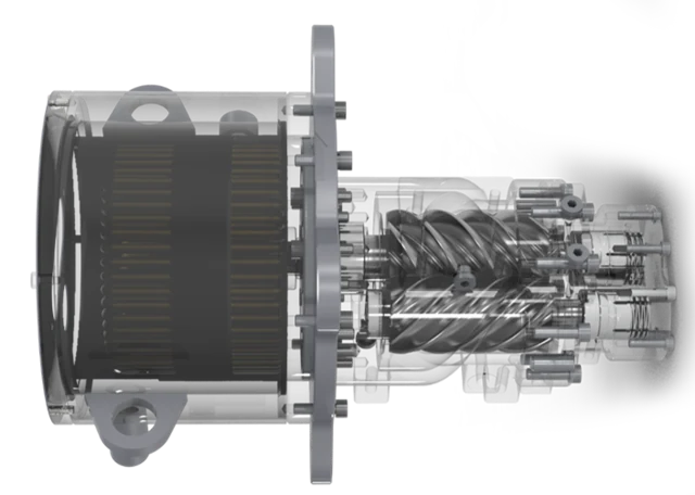 ZLS-2iC Two-Stage Rotary Screw Air Compressor — IE5 PM motors