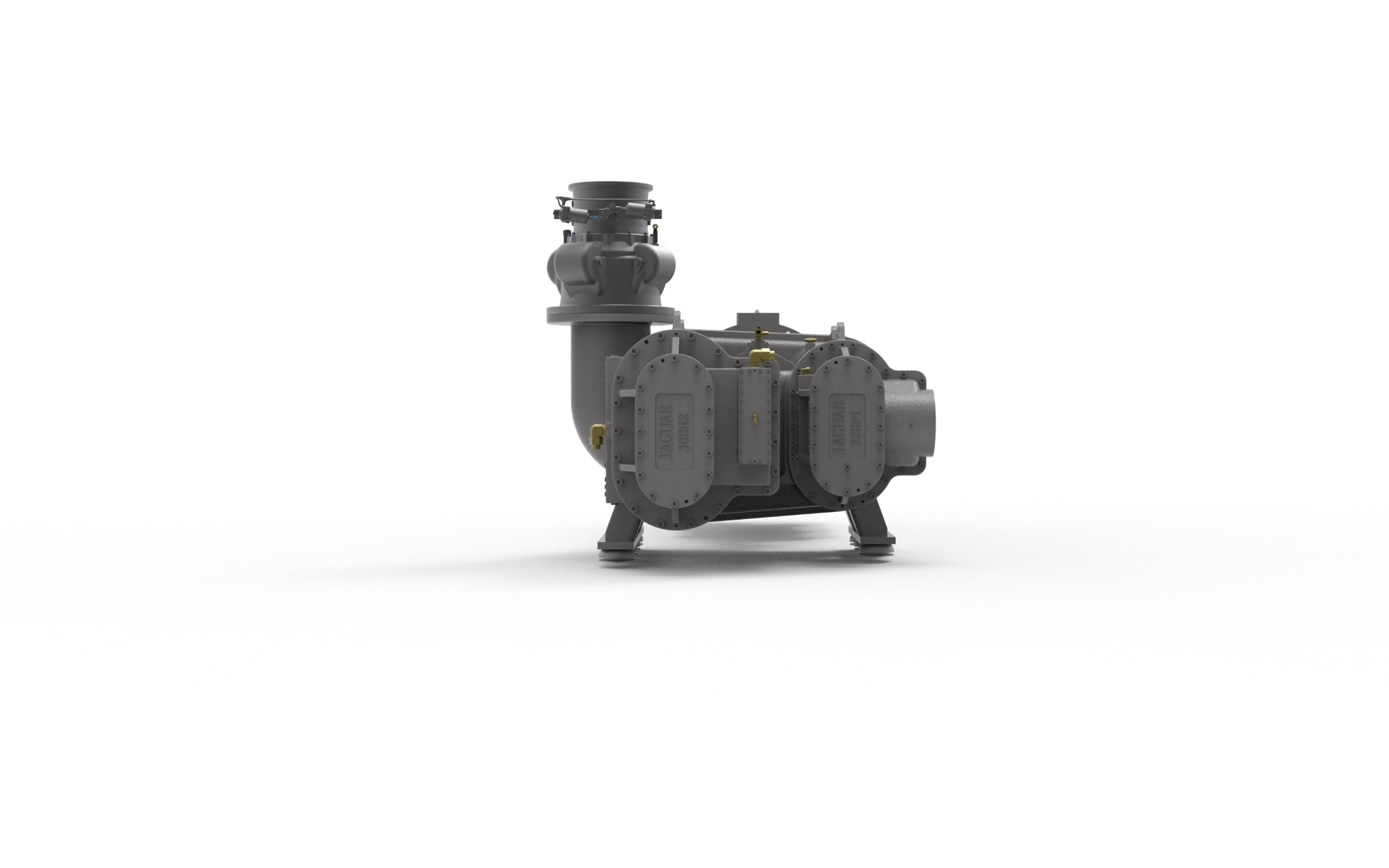 ZLS-2iC Two-Stage Rotary Screw Air Compressor — Two-stage air end