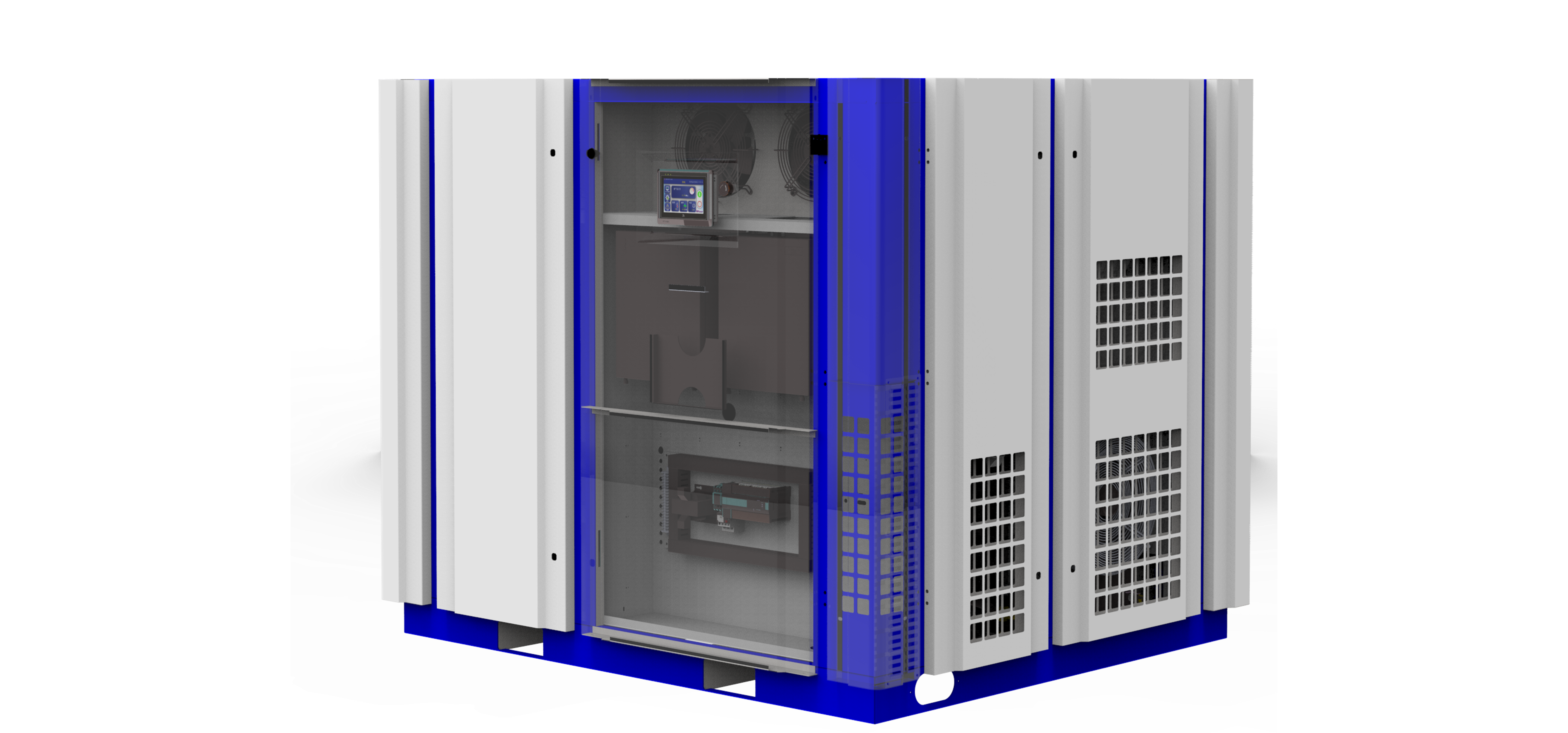 ZLS-Hi+ Low-Speed PM VSD Screw Compressor — Large low-speed air end