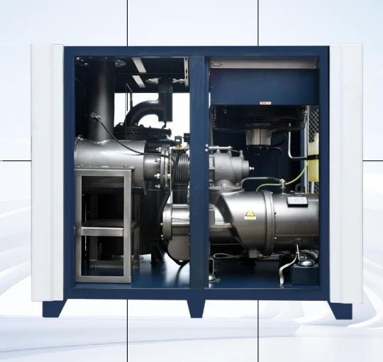 VC PM VSD Screw Vacuum Pump — Vacuum screw air end